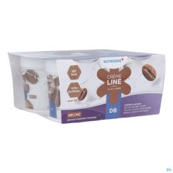 Nutrisens Cremeline Hp/hc Sl Cafe 4x125