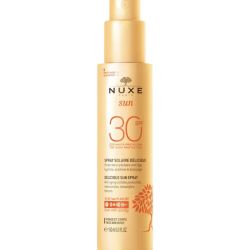 Nuxe Sun Spray Délicieux Ip30 Visage et Corps 150ml Prix Permanent