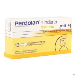 Perdolan Enfants 350 12 Suppositoires