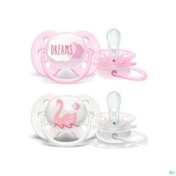 Philips Avent Sucette 0m+ Soft Girl