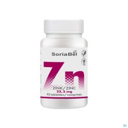 Soria Zinc Bio-actif 22,5mg Comprimés 90