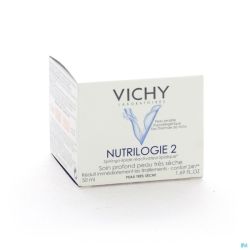 Vichy Nutrilogie 2 Visage Peaux  Sèches 50 Ml