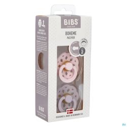 Bibs 2 Sucette Boheme Duo Blossom/lilac 2