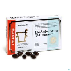Bioactive Q10 60+20 Gélules 100 Mg