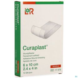 Curaplast 6cmx10cm Sensitiv 17078 10 Pièce