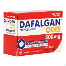 Dafalgan Odis 16 Comprimés Sublingual 500 Mg