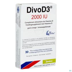 Divod3 2000ui Film Orodispersible 30