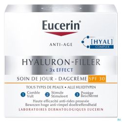 Eucerin Hyaluron-filler 3x Effect Soin de Jour pour Peaux Normales à Mixtes Ip30 50ml