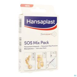 Hansaplast Sos Kit Pansement Ampoules Strip 6