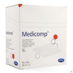 Hartmann Medicomp St 10x10 4pl 25x2 Pièces