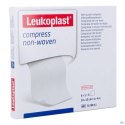 Leukoplast Compress N/woven St. 10cmx10cm 6