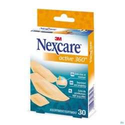 N1030asd Nexcare Active Strips 360° Assortiment