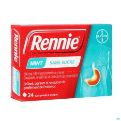 Rennie S Sucre 24 Pastilles