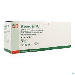 Rosidal K Bande Elast 8cmx5m 10 22250