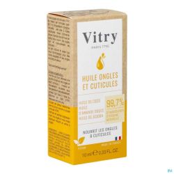 Vitry Huile Ongles & Cuticules Naturelle 10ml