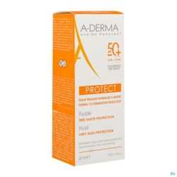 Aderma Solaire Protect Fluide Spf50+ 40 Ml