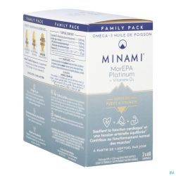 Minami Morepa Platinum + Vit D3 Gélules 120