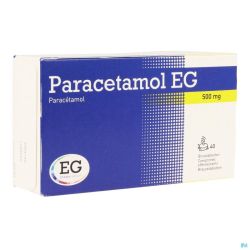 Paracetamol EG 500mg Comprimés Effervescents 40x500mg