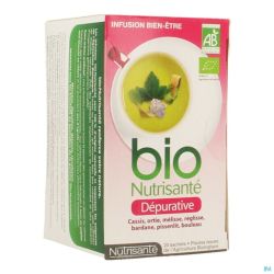 Thé Infusettes Bio Depurative Nutrisanté 20 Sachets