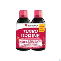 Turbodraine Grenade Hibiscus Duo 2x500 ml