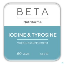 Beta Iodine & Tyrosine V-gélules 60