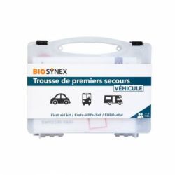 Biosynex Trousse de Secours - Premiers Secours Spéciale pour Véhicule