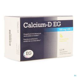 Calcium-d Eg 90 Comprimés Sécables 500 Mg/400ui