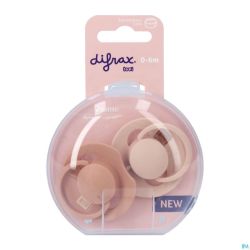 Difrax Dynamic Sucette 0-6m Prime Nude/blush 2