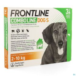 Frontline Combo Line pour Chien de 2 à 10kg 3x0,67ml Dog S