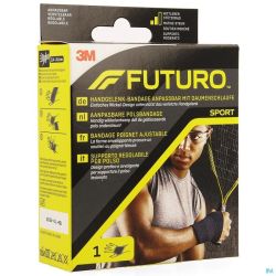 Futuro Sport Bandage Poignet Ajustable Noir (11,4 > 24,1 Cm)