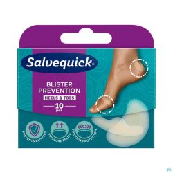 Salvequick Pansements Prevention Orteils&talons 10