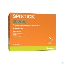 Spistick 200mg Suspension Buvable en Sachets 20