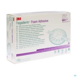 Tegaderm Foam Adh 10x11cm 90611 10 Pièce