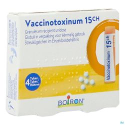Vaccinotoxinum 15ch Homeopack Gl 4x1g Boiron