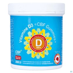 Vitamine D Cbf 2000ui 150 Gummies