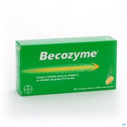 Becozyme 30 Comprimés Effervescents