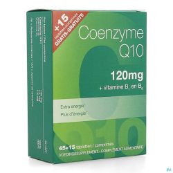 Coenzyme Q10 120mg Comprimés 45+15 Gratuit Revogan