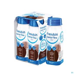 Fresubin Energy Fibre Drink Chocolat 4x200 Ml