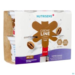 Nutrisens Cremeline Hp/hc 2 Kcal Cafe 4x