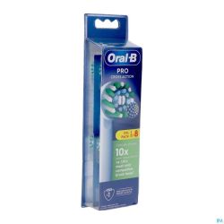 Oral-b Refill Eb50 Xf Cross Action Tetes Brosse 8