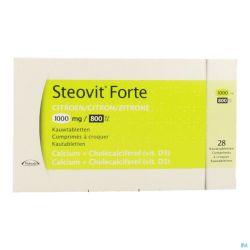 Steovit Forte Citron 28 Comprimés A Croq 1000