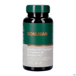 Betaine Hcl Complex Caps 120 Bonusan