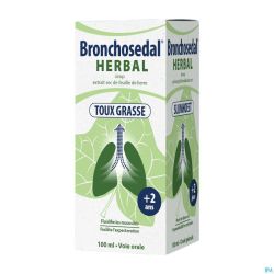 Bronchosedal Herbal Sirop Sans Sucre 100ml