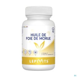 Lepivits Huile de Foie De Morue 90 Gélules