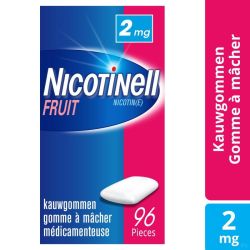 Nicotinell Gomme à Mâcher Fruit 96 Comprimés