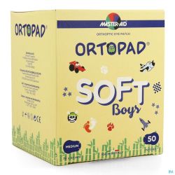 Ortopad Boys Soft Medium Compresses Oculaires 50 Pièces