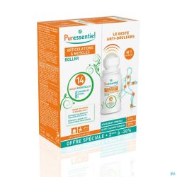 Puressentiel Articulation Roller Duo Promo 14 Huiles Essentielles 2x75ml