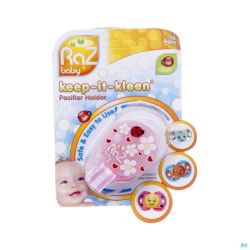 Raz Baby Sucette Bande Attache Pink 1 Pièce