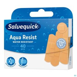 Salvequick Aqua Resist Pansements 40