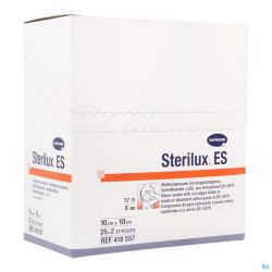 Sterilux Es Compresses Stériles 8pl 10,0x10,0cm 25x 2 4185574
